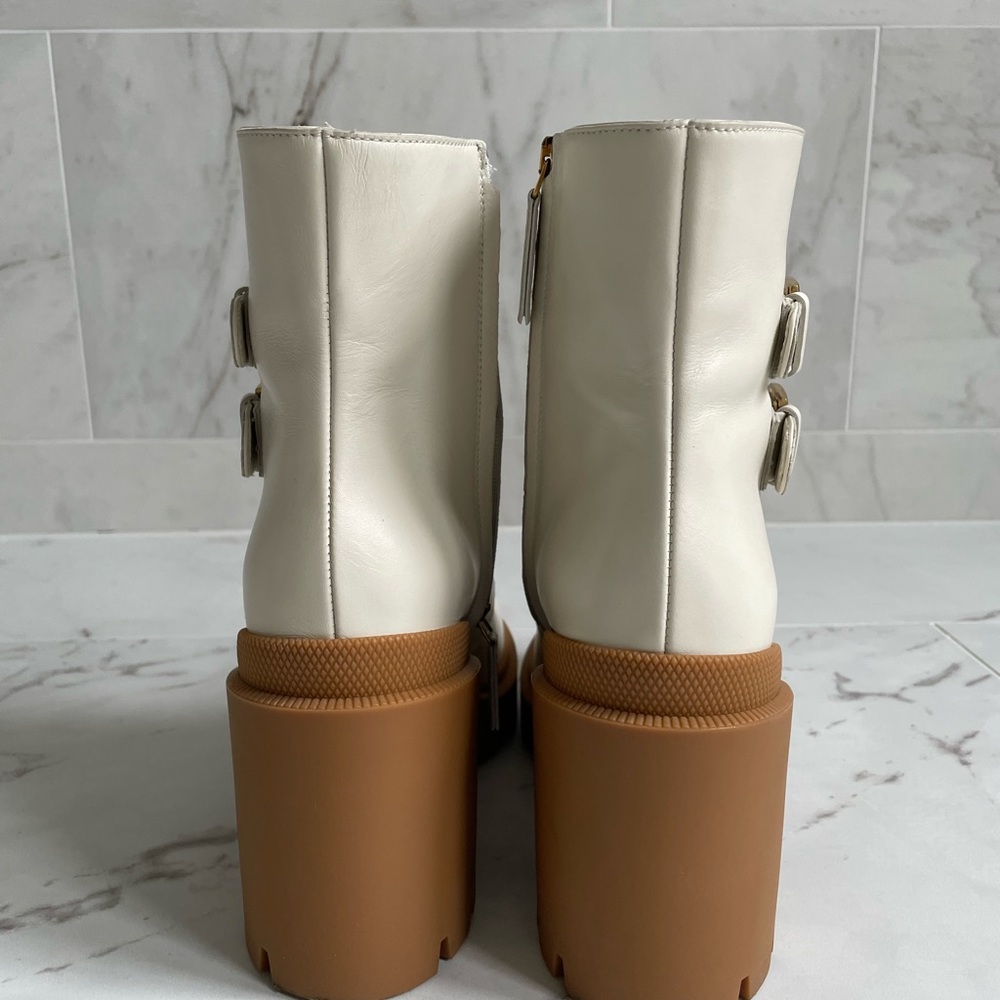 Women’s Gucci Kensington Nappa Leather Bootie 40.5 - Picture 6 of 11